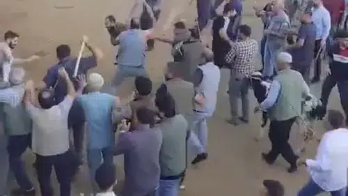 Diyarbakır Canlı Hayvan Borsası'nda alacak verecek kavgası: Ortalık savaş alanına döndü