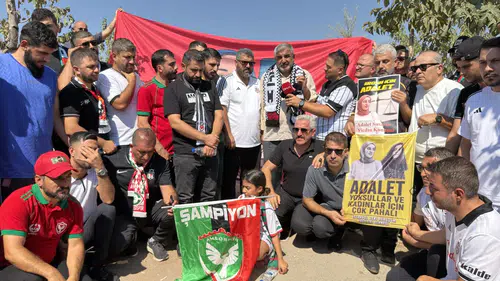 Amedspor ve Beşiktaş taraftarlarından anlamlı buluşma: Rojin Kabaiş'in mezarına ziyaret