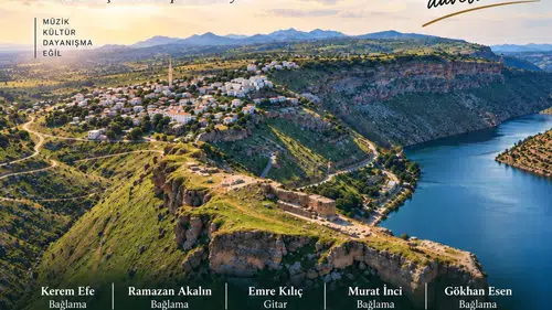 Diyarbakır Eğil'de müzik şöleni heyecanı: Kale kıyısında unutulmaz bir akşam