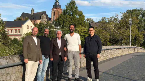 Çermik Belediye Başkanı Karamehmetoğlu Almanya'da gurbetçilerle bir araya geldi