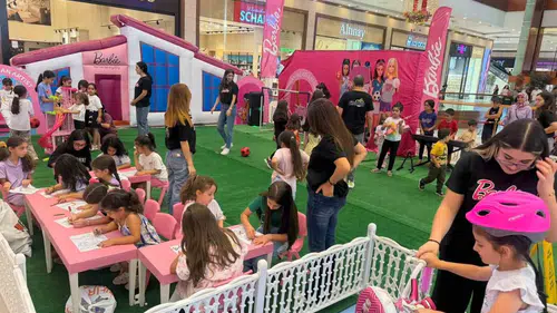 Diyarbakır Ceylan Karavil Park AVM'de çocuklar için Barbie hayal dünyası kapılarını açıyor