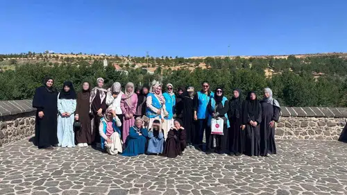 Çermik İkbal Kur’an Kursu öğrencileri Diyarbakır’ın tarihi mekanlarını keşfetti
