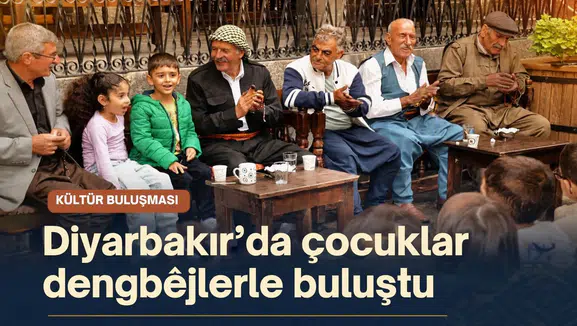 Diyarbakır'da çocuklar dengbêjlerle buluştu: Kültürel miras keşfi yaptılar