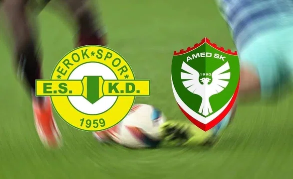 Esenler Erokspor Amedspor maçı ilk 11'leri açıklandı: İşte kadrolar