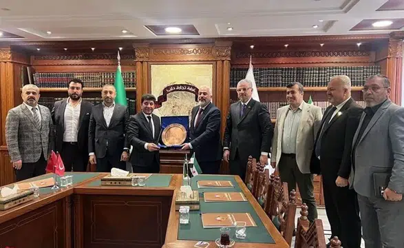 Tekstilde yeni ortaklık yolu: Diyarbakır OSB heyeti Afrin ve Halep'e çıkarma yaptı