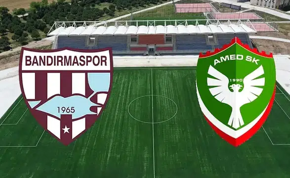 Bandırmaspor Amedspor maçı hangi kanalda ne zaman saat kaçta?