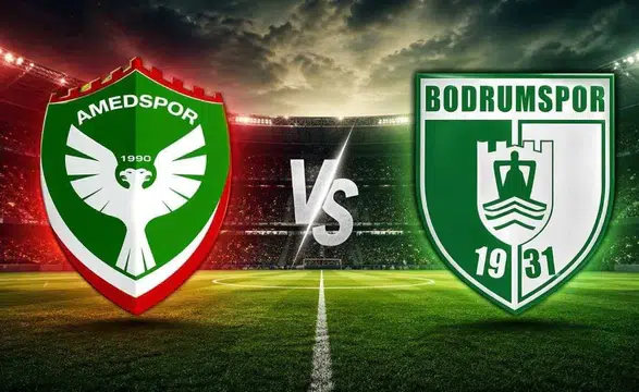 Amedspor Bodrum FK maçının ilk 11'leri açıklandı: Şaşırtan tercihler var