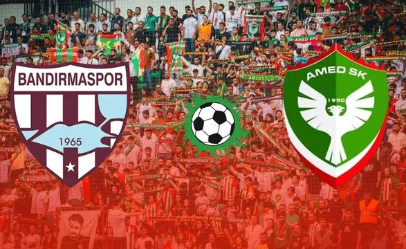 Bandırmaspor Amedspor maçı hangi kanaldan canlı yayınlanacak?