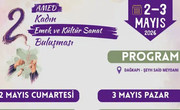 Diyarbakır'da 2. Amed Kadın, Emek ve Kültür-Sanat Buluşması başlıyor: Üretim ve sanat iç içe