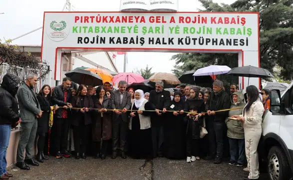 Rojin Kabaiş'in ismi Diyarbakır'da kütüphanede yaşayacak: Açılışı yapıldı