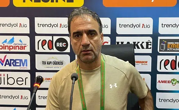 Amedspor'da Küçükbayrak garanti verdi: Mazeret yok, kupa gelecek