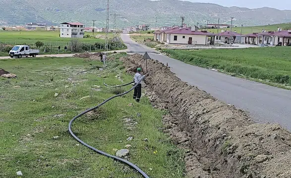 Diyarbakır'ın iki ilçesine müjdeli haber: İçme suyu hattı güçlendi