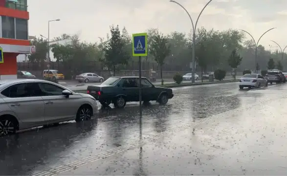 Diyarbakır'da gök gürültülü sağanak yağış ve toz taşınımı alarmı