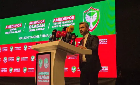 Amedspor'da yeni yönetim Süper Lig için çıtayı yükseğe koydu