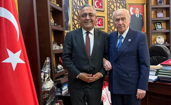 Diyarbakırlı Vekil Tanrıkulu'ndan MHP Lideri Bahçeli'ye ziyaret: Teşekkür etti