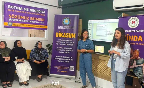 Diyarbakır'da kadınlara farkında olmadıkları şiddet türü anlatıldı: Çözümü var