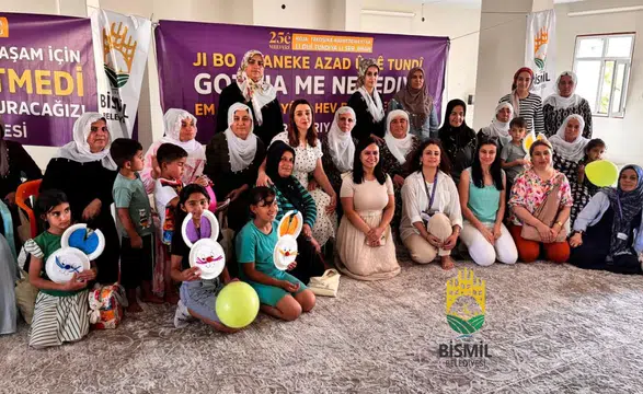 Bismil'de kadınlar seslerini duyurdu: Taleplerini Eşbaşkan Ekin'e ilettiler
