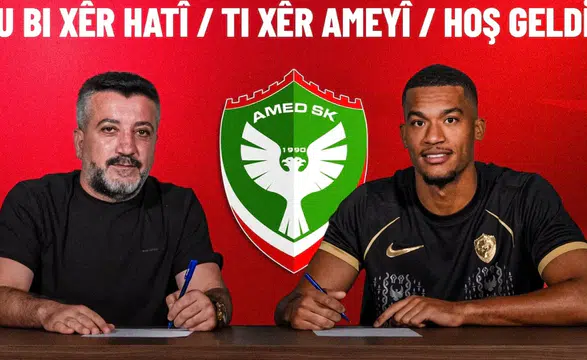 Amedspor'da imzalar atıldı: Yeni sezonda kale Fildişili file bekçisine emanet