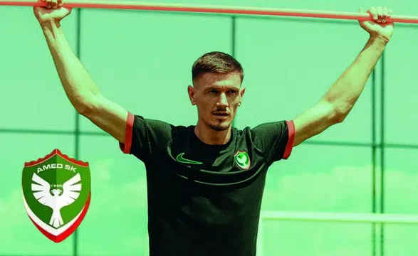Amedspor'un yeni transferi Ermal Krasniqi 'yüzde yüz' sözü verdi