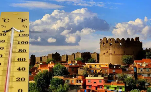 Diyarbakır’da kavurucu sıcaklık rekoru: O ilçede hayat durma noktasında