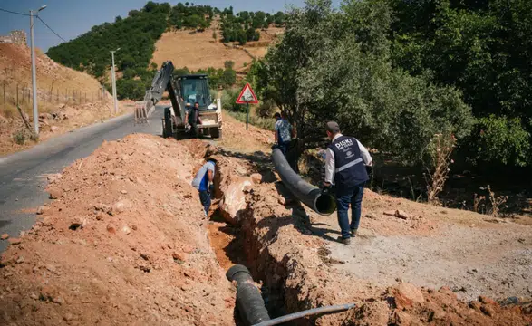 Diyarbakır'daki inanç merkezinde büyük sorun çözüldü: 150 metrelik müdahale