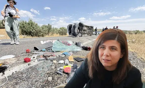 Diyarbakır Lice'de 7 canı birden alan kaza sonrası Eşbaşkan Serra Bucak'tan açıklama