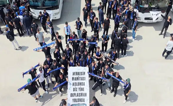 Amedspor'un rakibi Erzurumspor'un taraftarları 17 araçlık konvoyla Diyarbakır'a geliyor