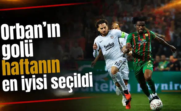 Amedsporlu Orban'ın mükemmel golü zirveye oturdu: Haftanın en iyisi seçildi