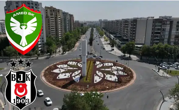 Amedspor Beşiktaş maçı öncesi Diyarbakır'da bazı yollar kapatılacak: Araçlar çekilecek