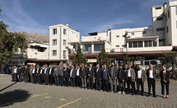 Diyarbakır Çermik'te 19 Ekim Muhtarlar Günü coşkuyla kutlandı: Muhtarlar onurlandırıldı