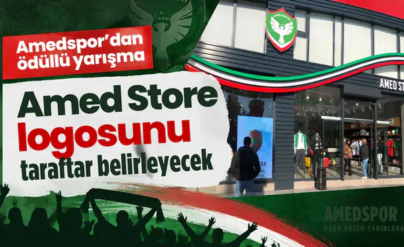 Amedspor'dan ödüllü yarışma: Amed Store logosunu taraftar belirleyecek