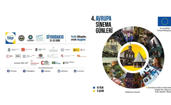 Diyarbakır'da sinema haftası: Avrupa'nın 16 seçkin filmi ücretsiz izlenecek