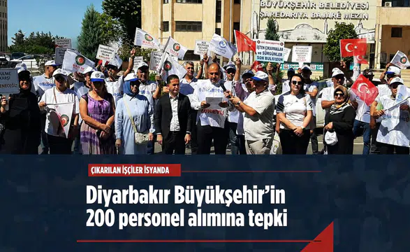 Diyarbakır Büyükşehir'in 200 şoför alımı tartışma yarattı: Çıkarılan işçiler tepkili
