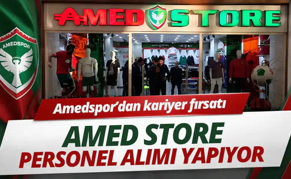 Amedspor'dan kariyer fırsatı: Amed Store personel alımı yapıyor