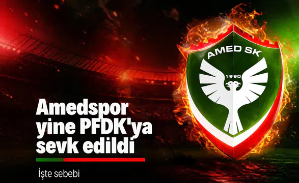 Amedspor'u merdiven boşlukları yaktı: Yine PFDK'ya sevk edildi