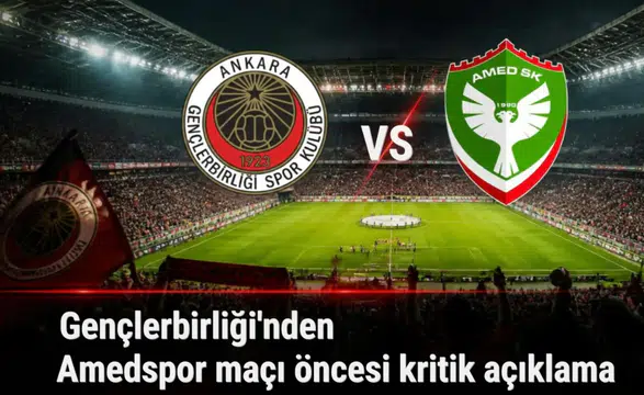 Gençlerbirliği'nden Amedspor maçı öncesi kritik duyuru: Passolig uyarısı geldi