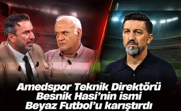 Amedspor'un hocası Besnik Hasi'nin ismi Derin Futbol'u karıştırdı: İki ünlü isim kapıştı