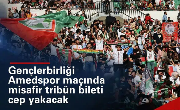 Gençlerbirliği Amedspor maçının misafir tribün biletleri açıklandı: Rakam cep yakacak