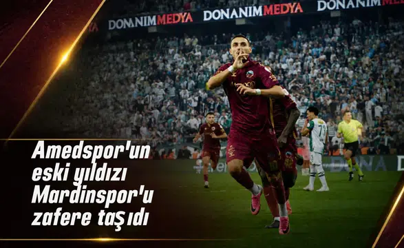 Amedspor'un eski yıldızı uzatmalarda sahneye çıktı, Bursaspor'a darbe vurdu