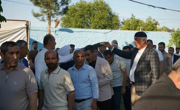 Bismil'de 5 aylık gerginlik huzurla son buldu İki aile barış masasında el sıkıştı