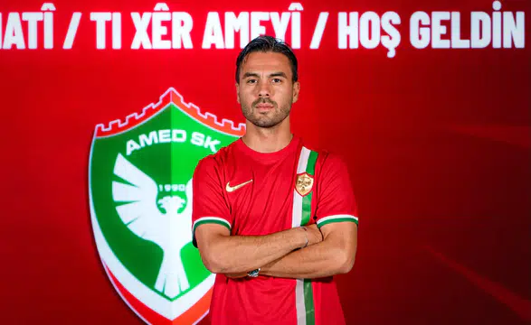 Amedspor'dan orta saha hattına kritik takviye Furkan Soyalp yeşil-kırmızılı ekipte