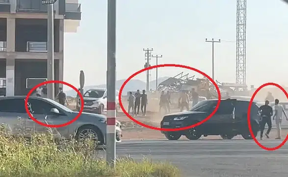 Ergani Dicle Mahallesi'nde taraflar birbirine girdi Taşlı sopalı kavgada 2 yaralı