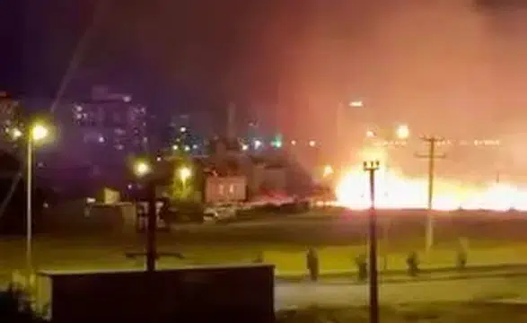 Yenişehir Sanayi Mahallesi'nde otluk alanda çıkan yangın paniği Evlere ulaşmadan bitti