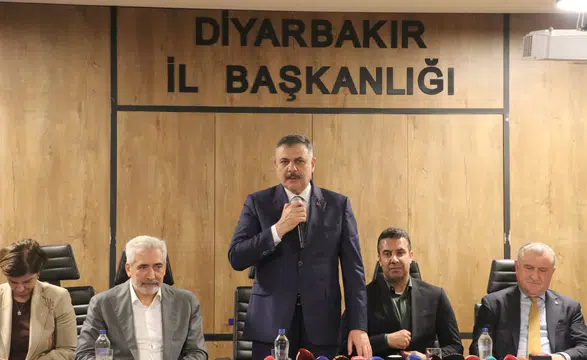 Bakan Çiftçi’den Diyarbakır ziyaretinde Alihan Kuriş operasyonu ve süreç açıklaması