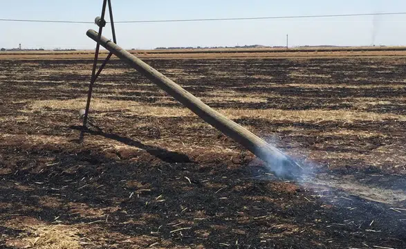 Diyarbakır'da anız yangınları enerji altyapısını vurdu: 5 milyon liralık devasa zarar