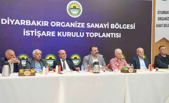 Diyarbakır OSB'de dev adım: 60 kişilik istişare kurulu ile ortak akıl dönemi