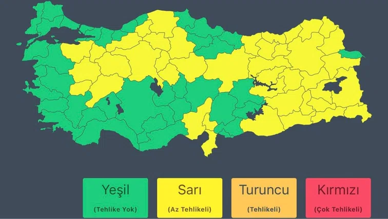 İçişleri Bakanlığı'ndan Diyarbakır'a sarı kodlu uyarı geldi