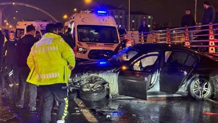 Diyarbakır’da korkutan kaza! 1’i ağır 3 yaralı