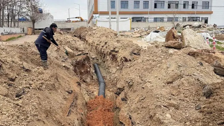 Dicle Devlet Hastanesi için yeni adım atıldı: Altyapı tamamlanıyor