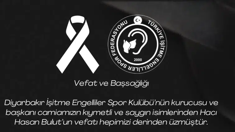 Diyarbakır'da sporun duayen ismi vefat etti: Federasyon taziye yayınladı